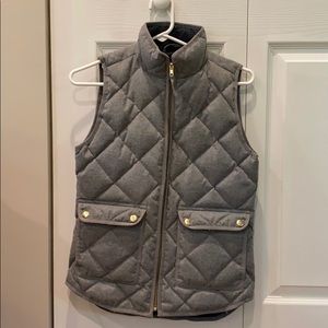 JCrew Quilted Vest